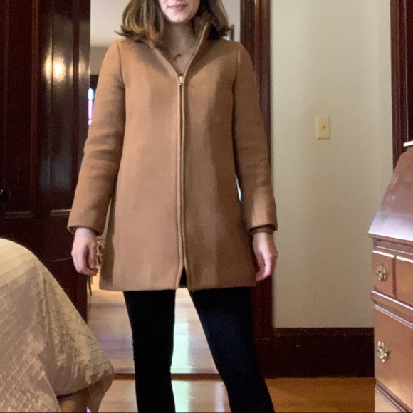 J Crew cocoon coat in Italian stadium-cloth wool - Picture 5 of 7